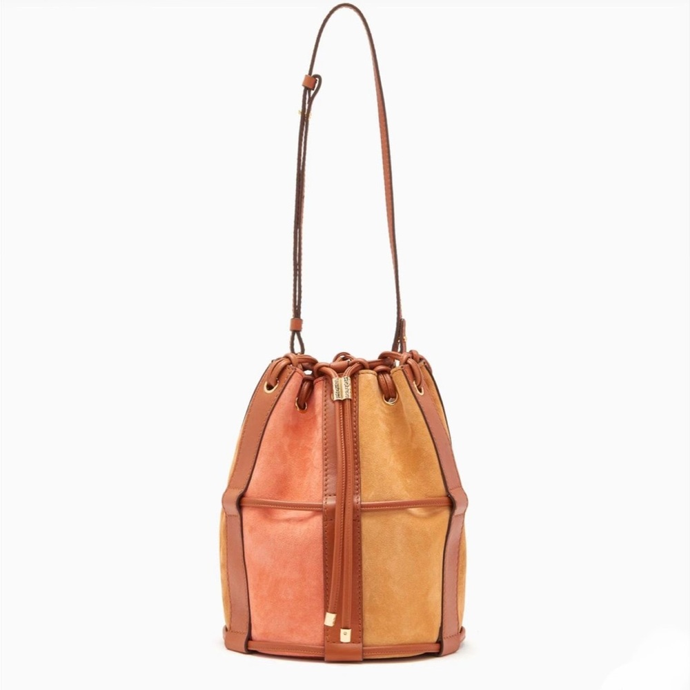 Ulla Johnson Willow Dahlia Bucket Bag